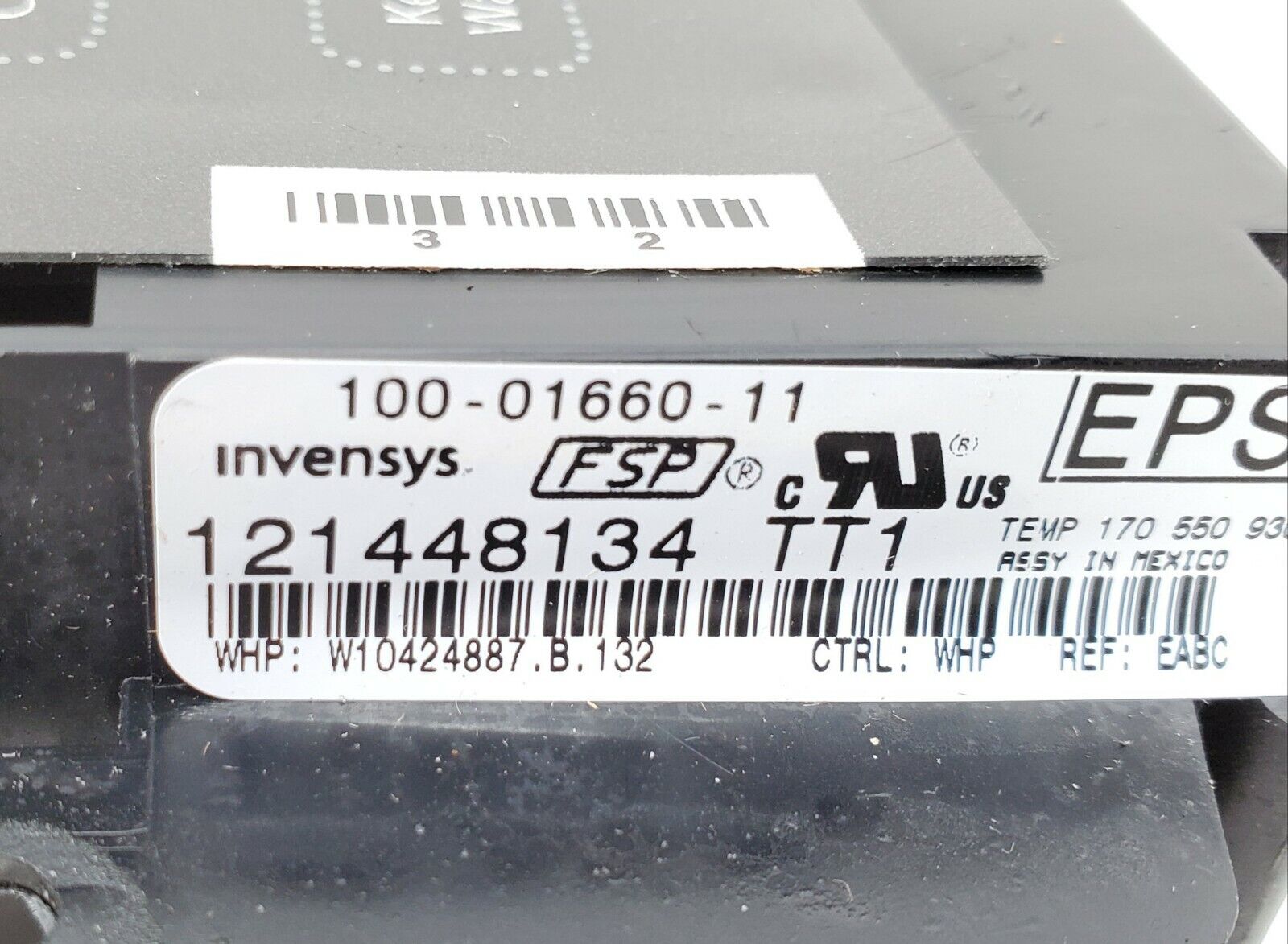 OEM  Whirlpool Range Control W10424887