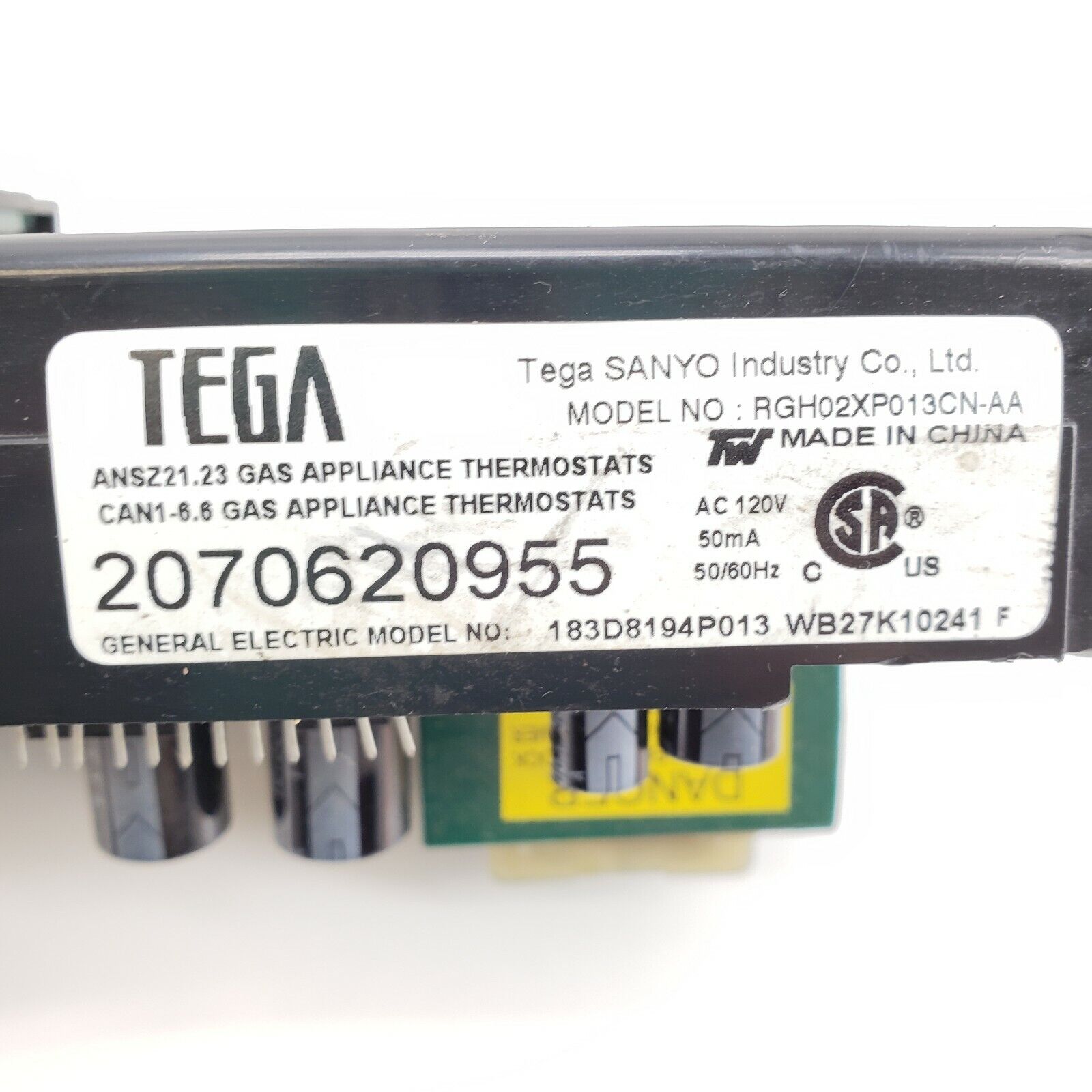 GE Range Control Board WB27K10241