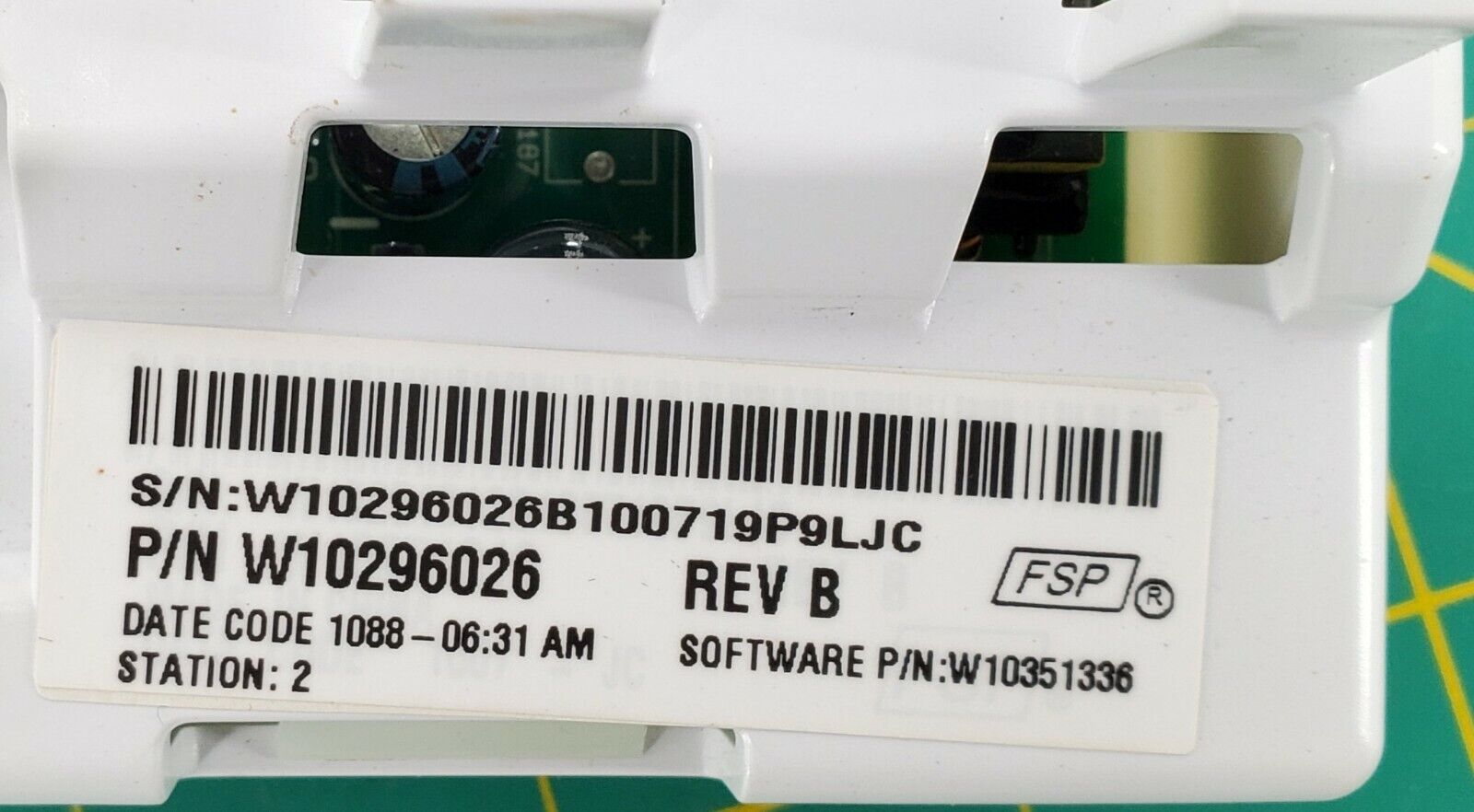 OEM  Kenmore Washer Control Board W10296026