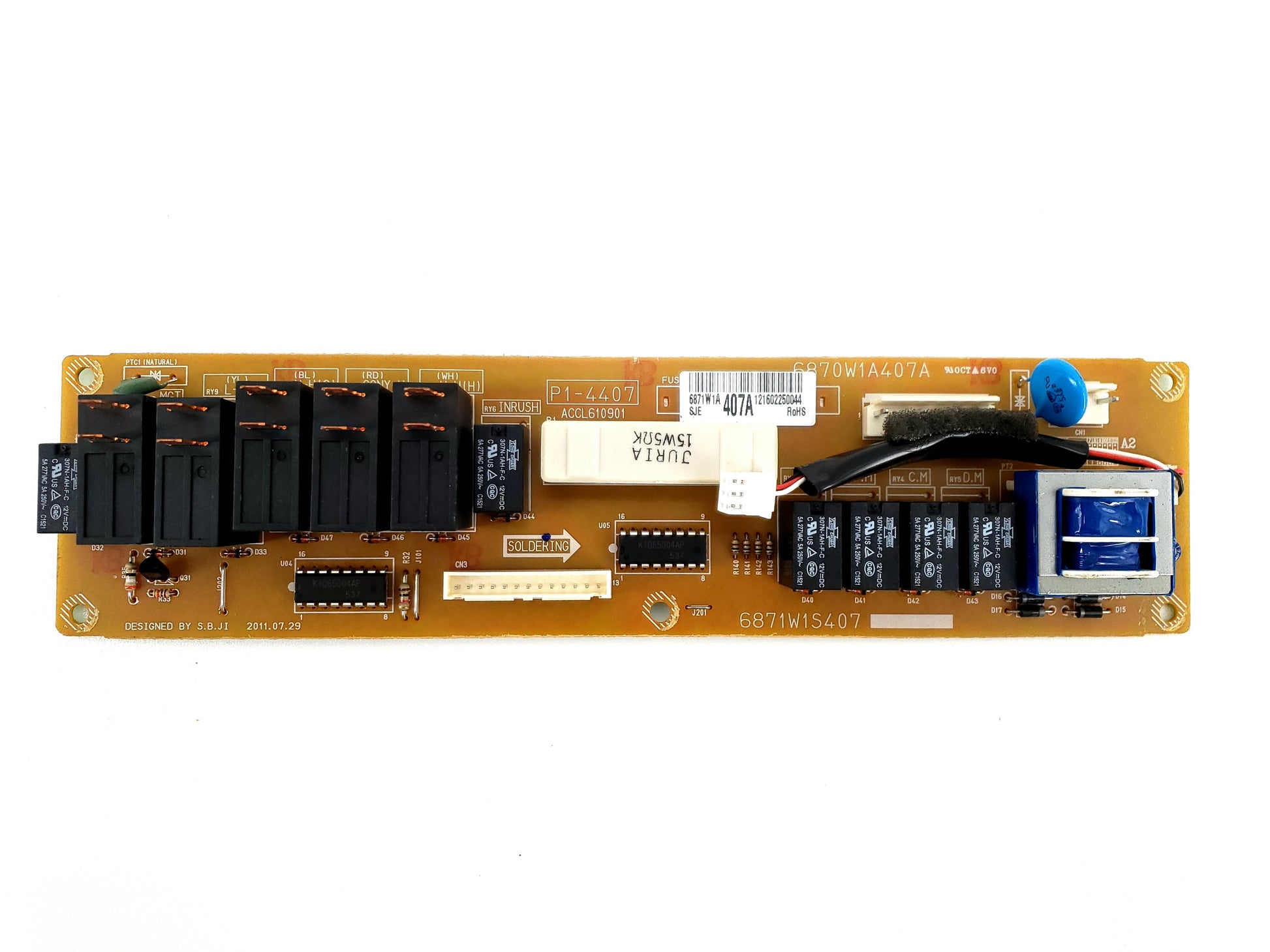 OEM  GE Microwave Control Board 6871W1A407A