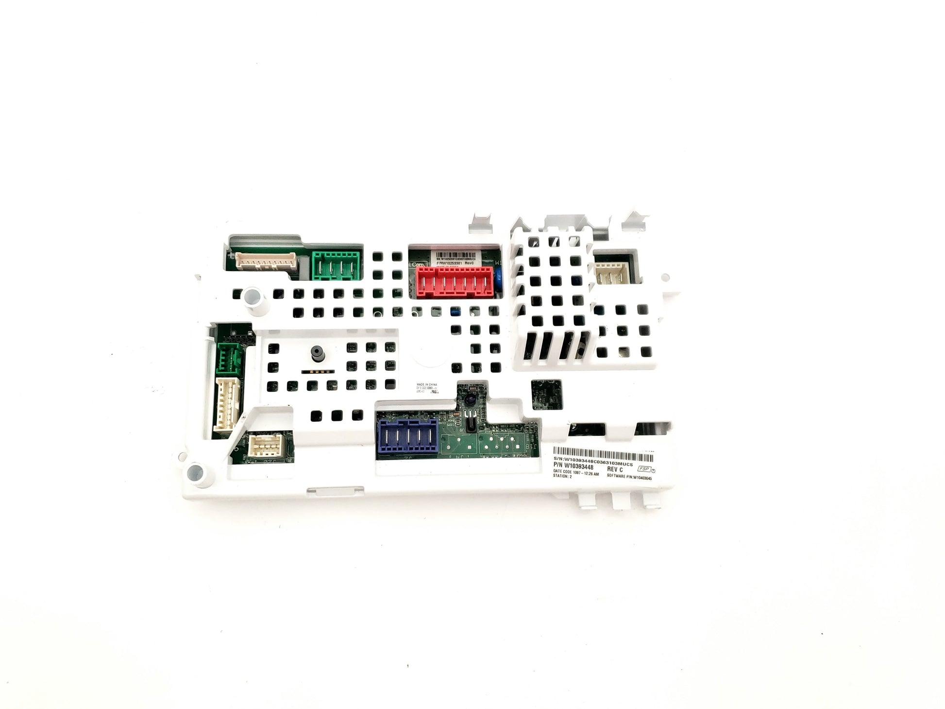 Whirlpool Washer Control W10393448