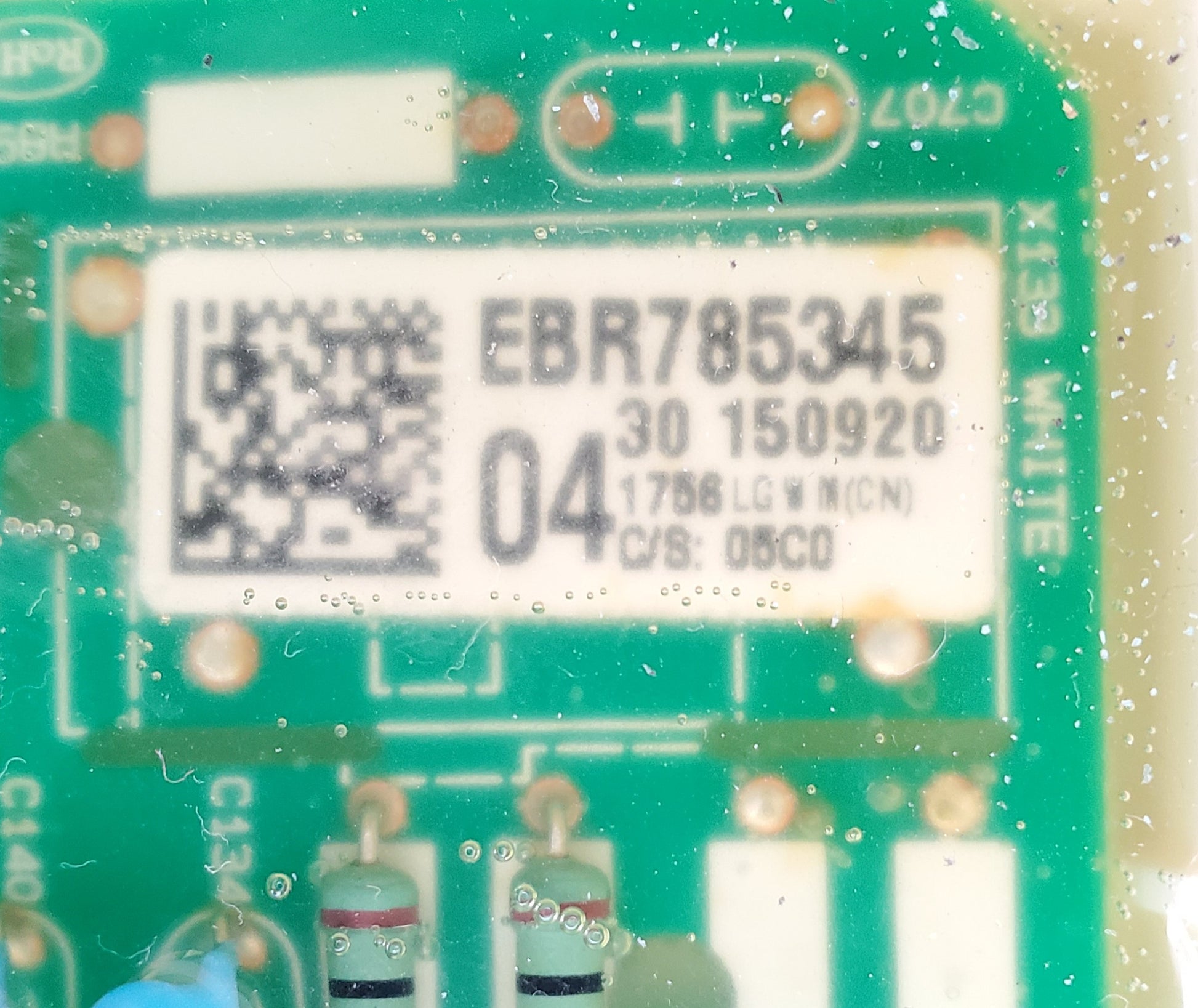 LG Washer Control  EBR78534504