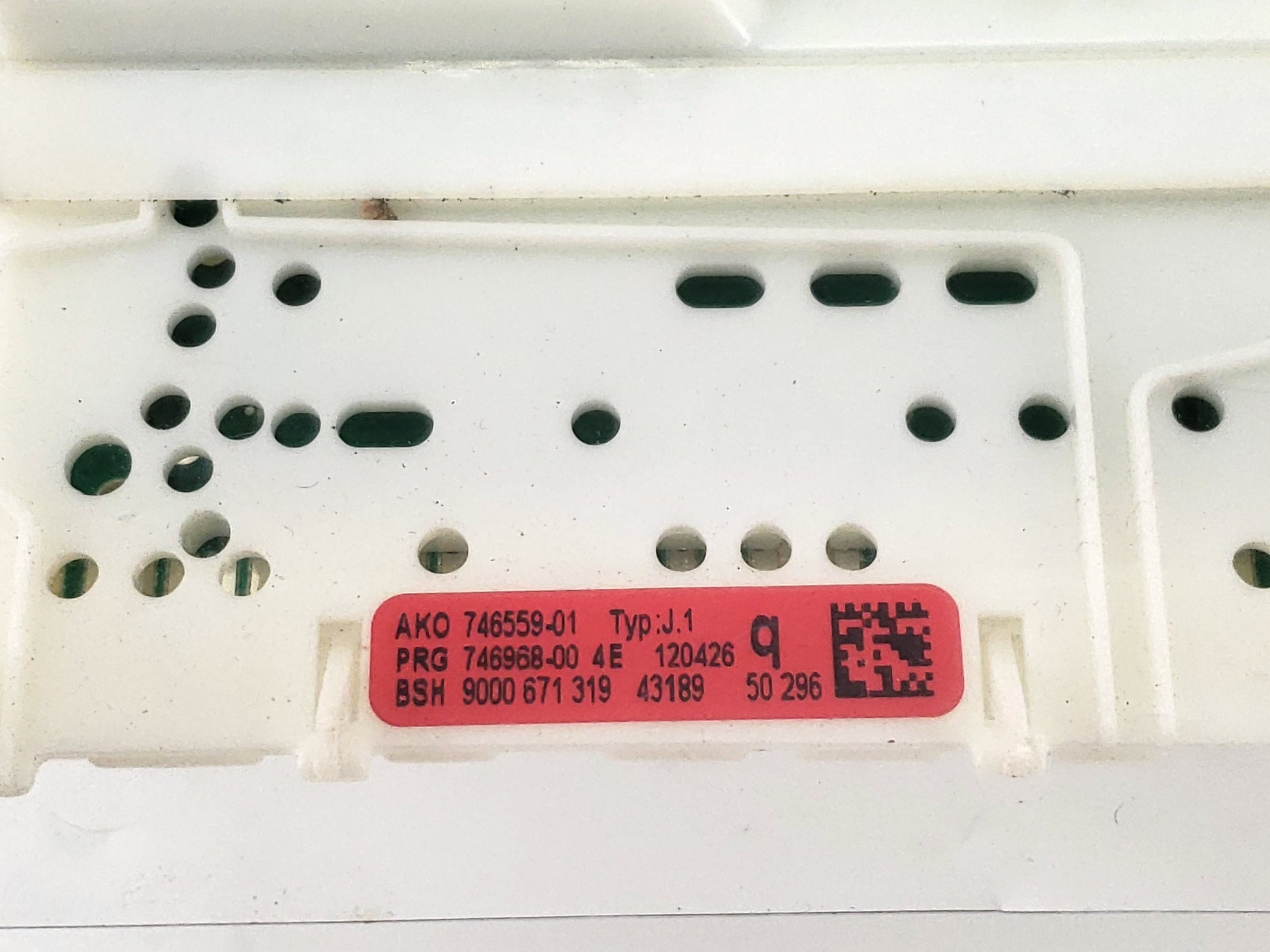 Bosch Dishwasher Control Board 704849