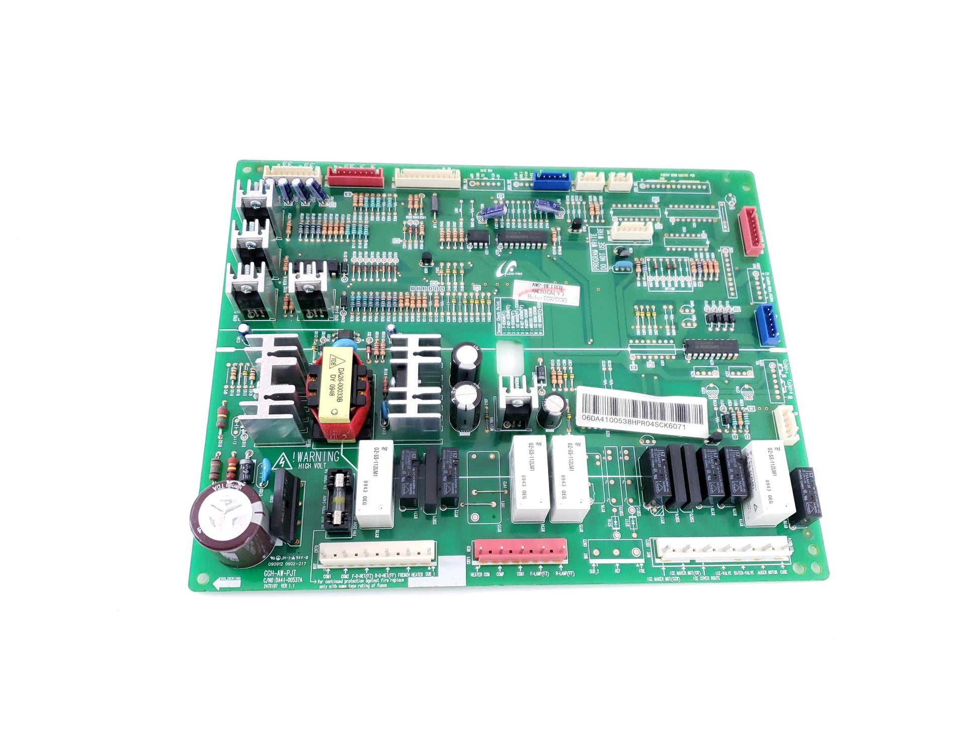Samsung Refrigerator Control Board DA41-00538H