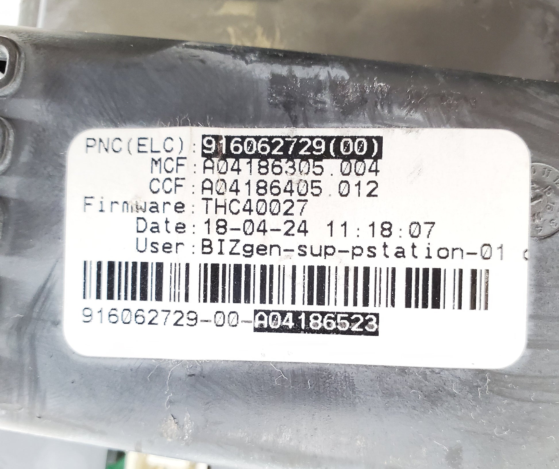 OEM  Frigidaire Washer Control  A04186523