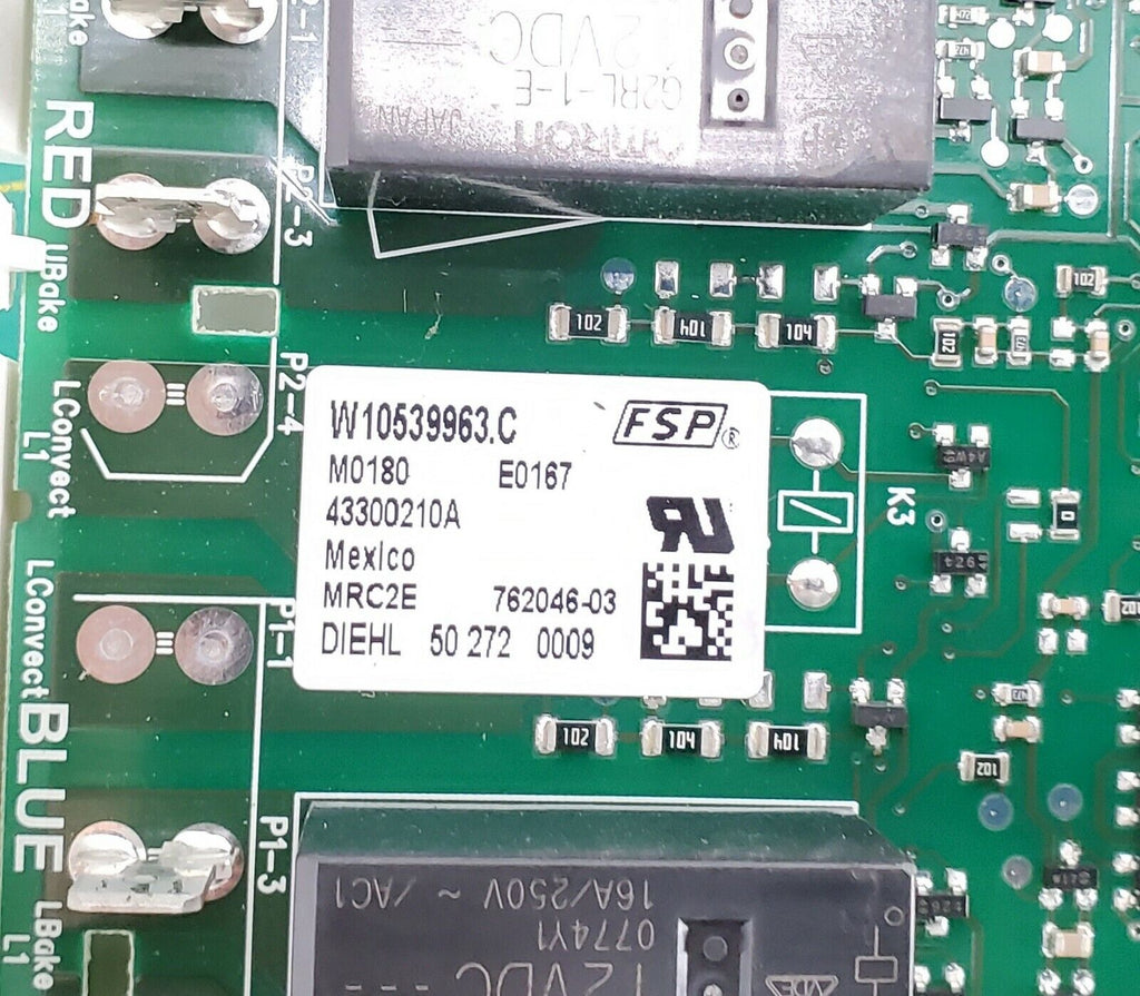 Whirlpool Range Control W10539963