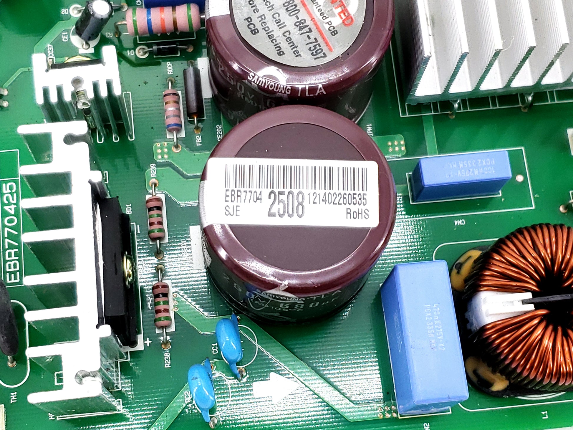 OEM  LG Refrigerator Control Board EBR77042508