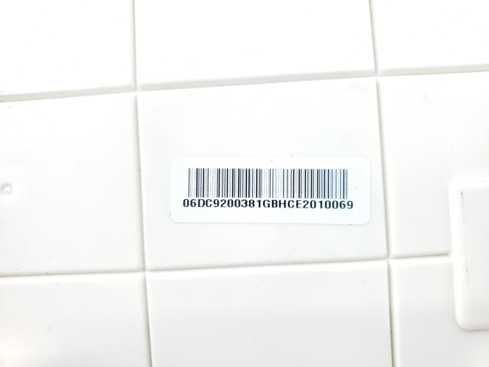 Samsung Washer Control DC92-00381G