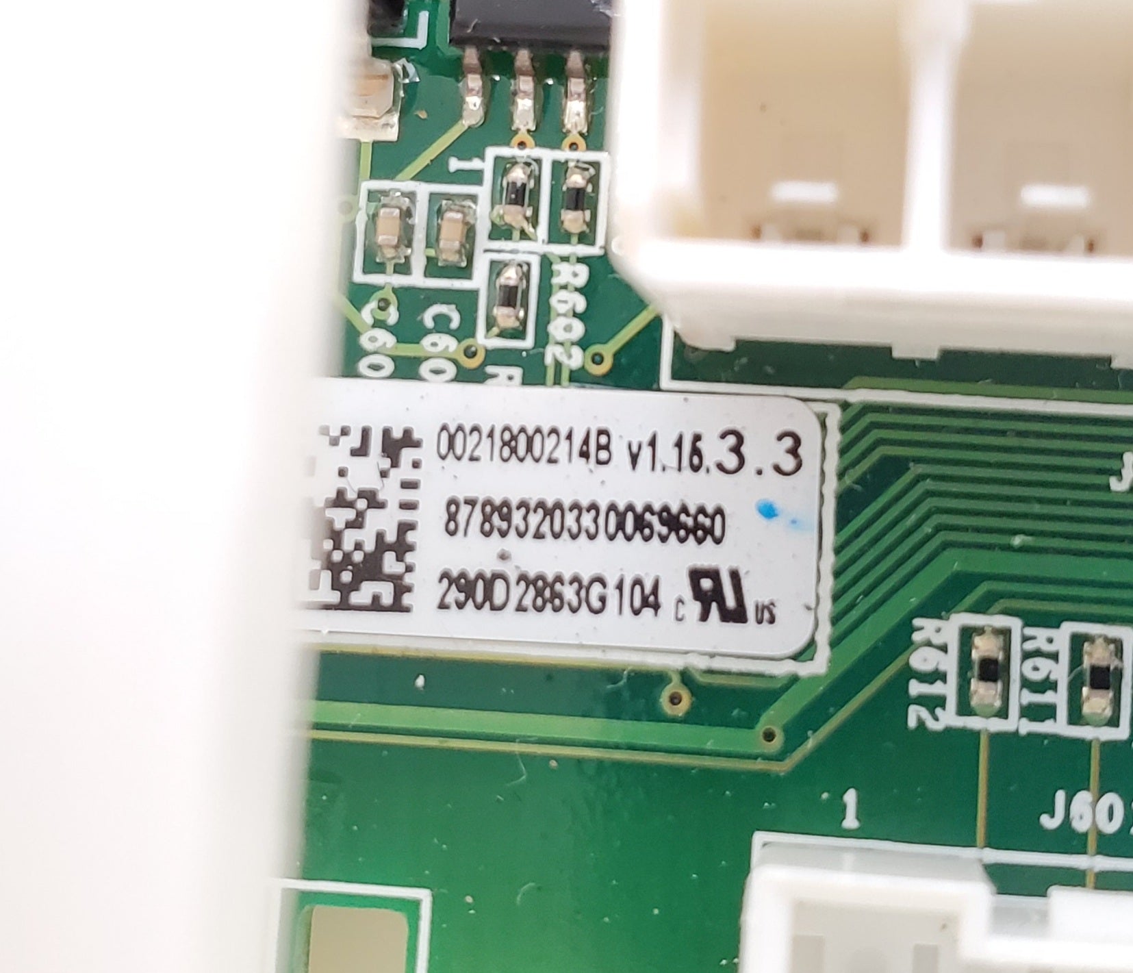 OEM  GE Refrigerator Control 290D2863G104