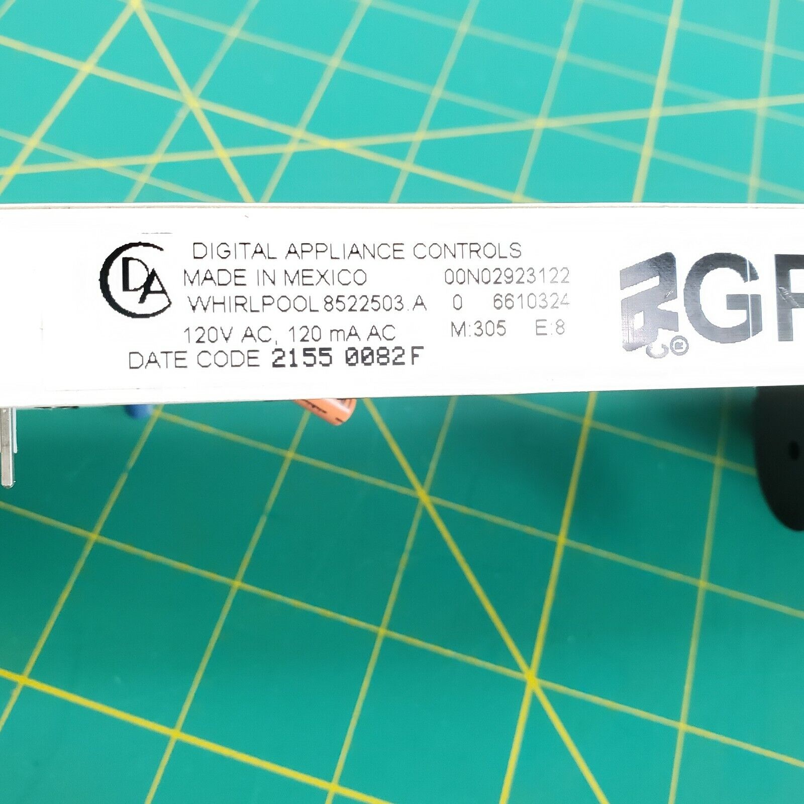 OEM  Whirlpool Range Control 8522503