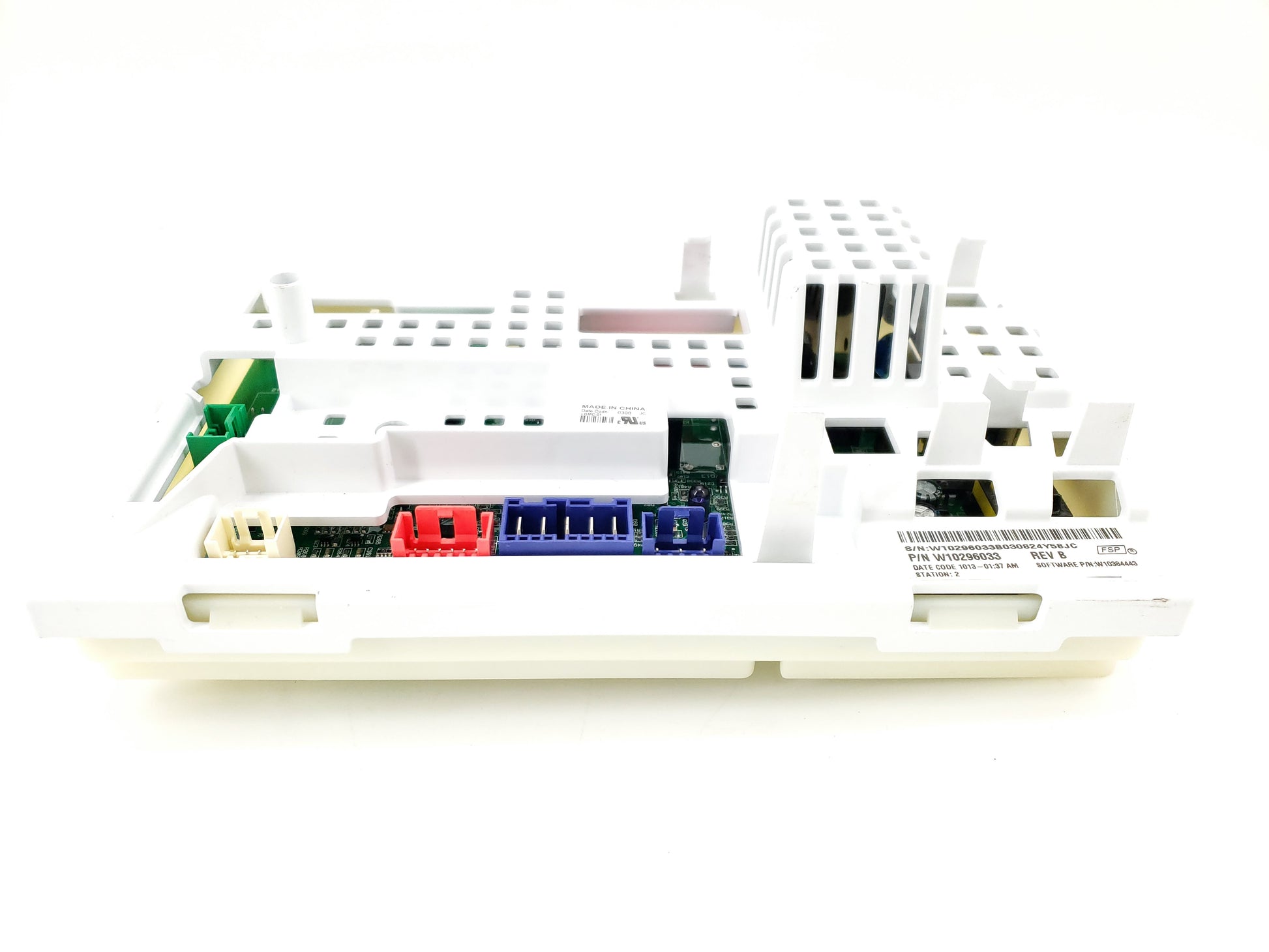 Whirlpool Washer Control W10296033