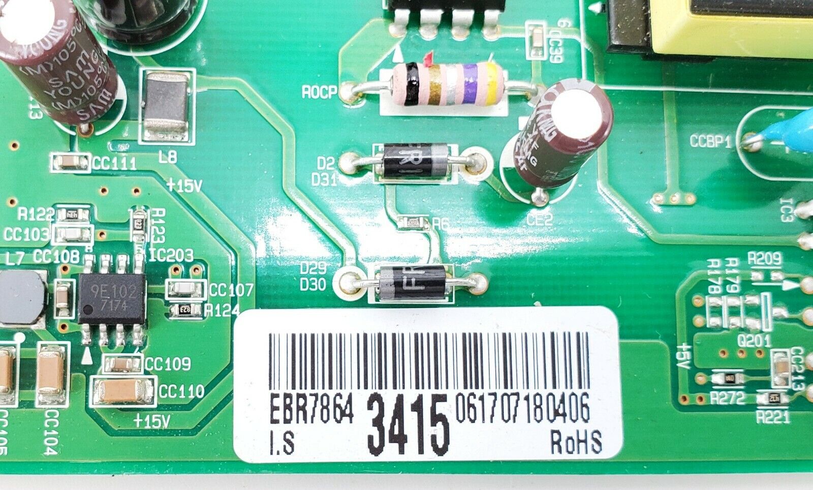 Kenmore Refrigerator Control  EBR78643415