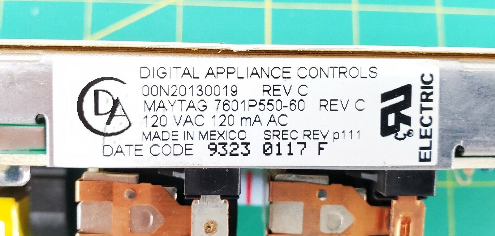 OEM Maytag Range Control 7601P550-60 Same Day Shipping & Lifetime Warranty