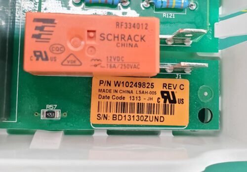 Whirlpool Dryer Control Board W10249825
