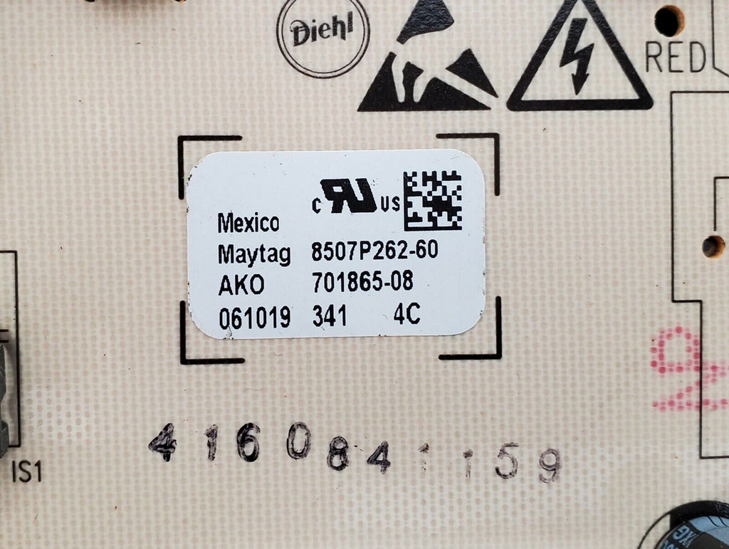 OEM Maytag Range Control 8507P262-60 Same Day Shipping & Lifetime Warranty