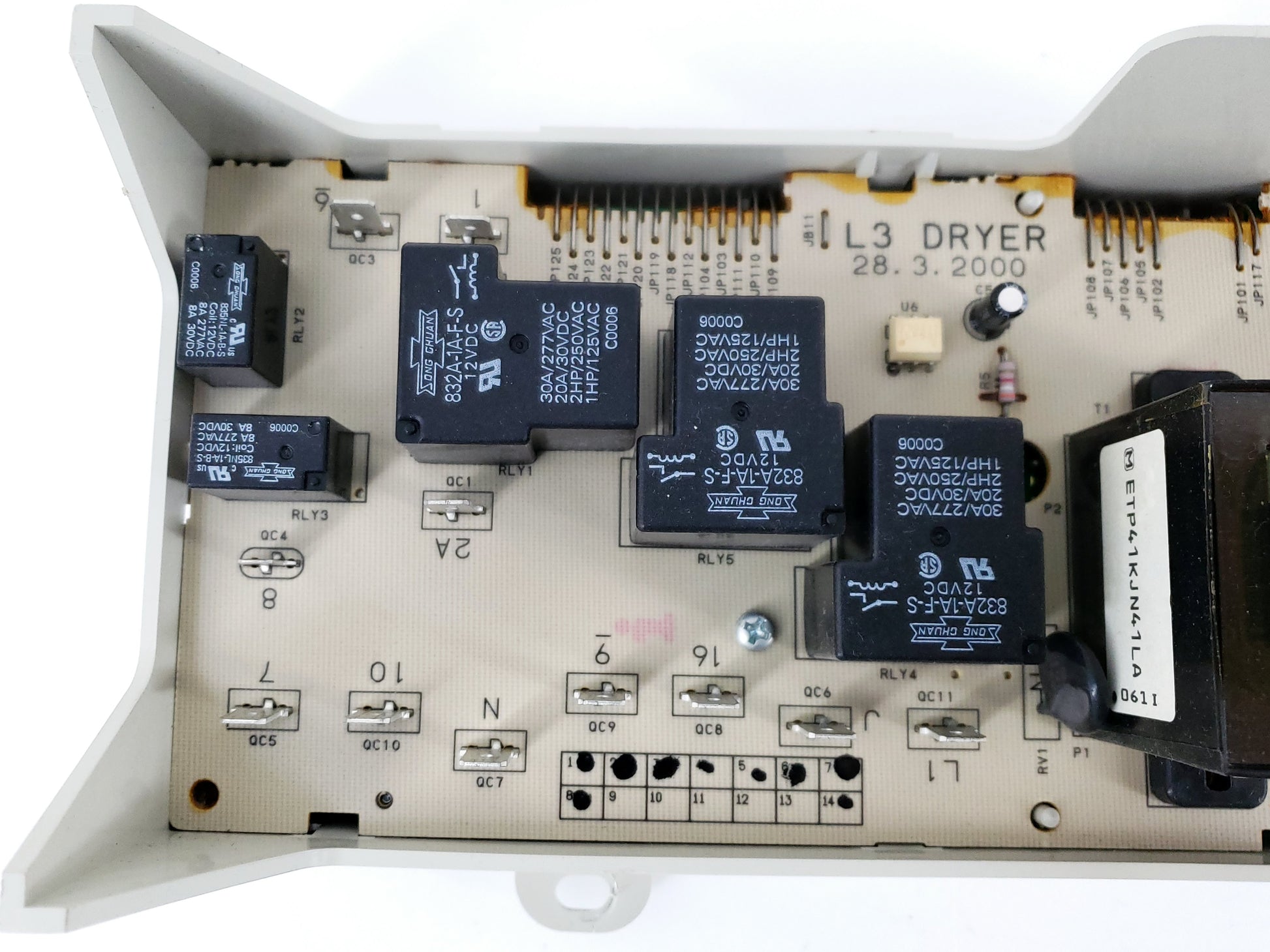 GE Dryer Control Board 572D660G02