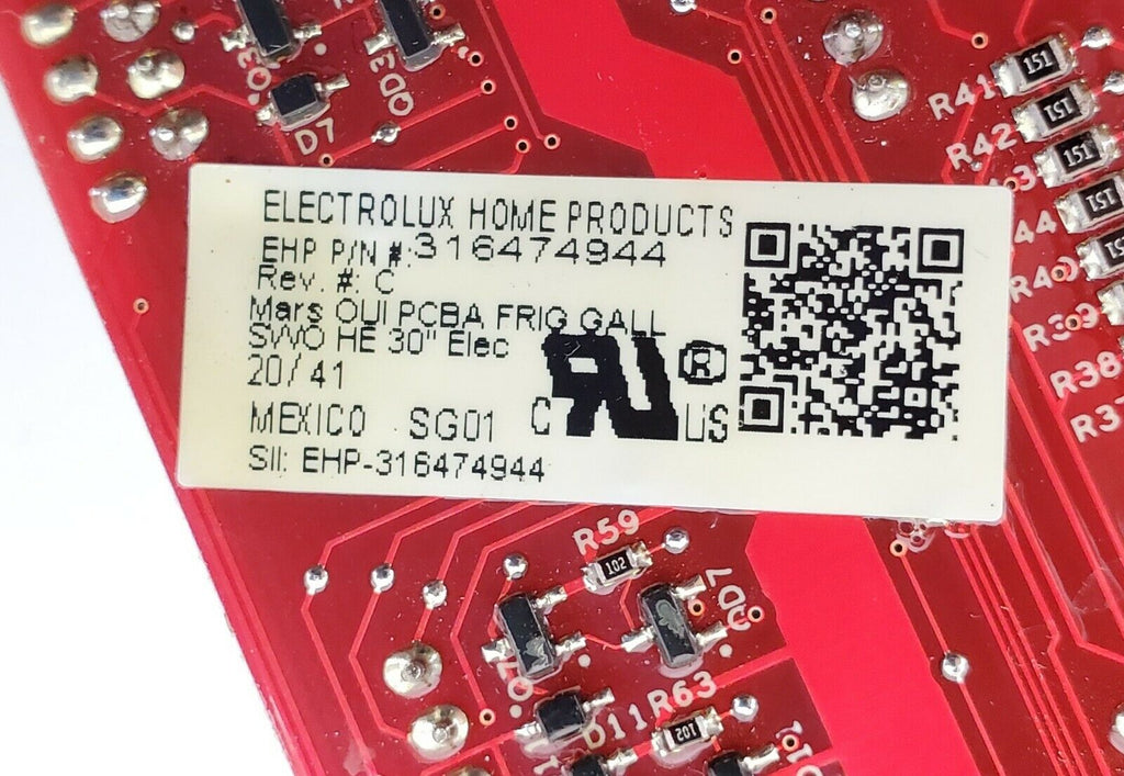 Frigidaire Range Control 316474944