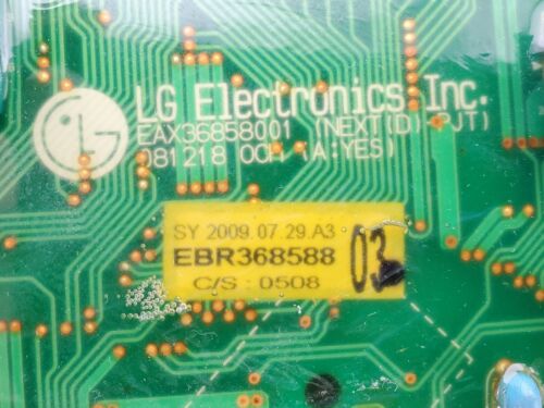 OEM LG Dryer Control Board EBR36858803 Same Day Shipping & Lifetime Warranty