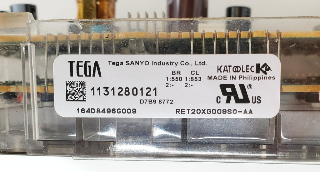 GE Range Control Board 164D8496G009