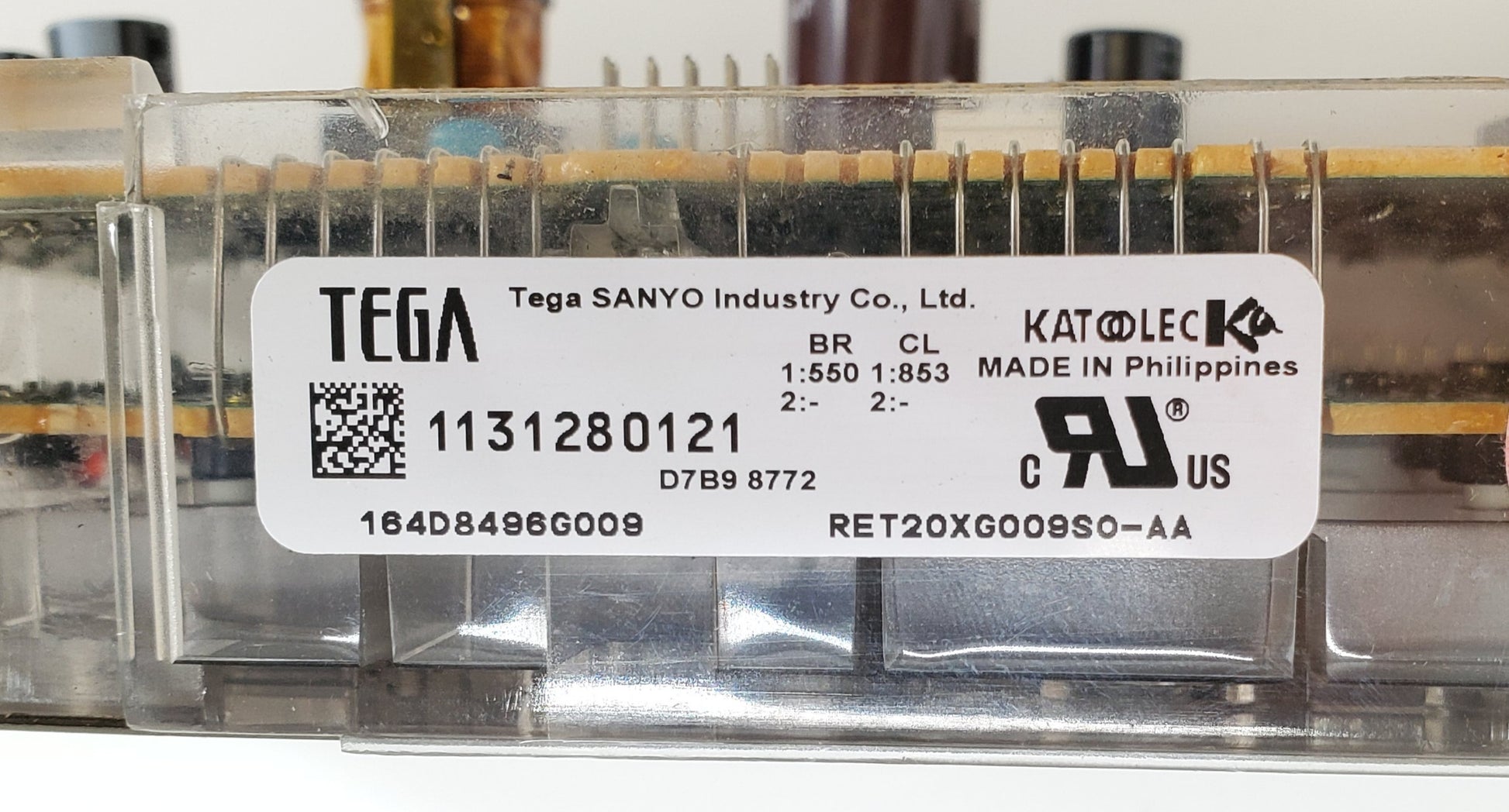 GE Range Control Board 164D8496G009