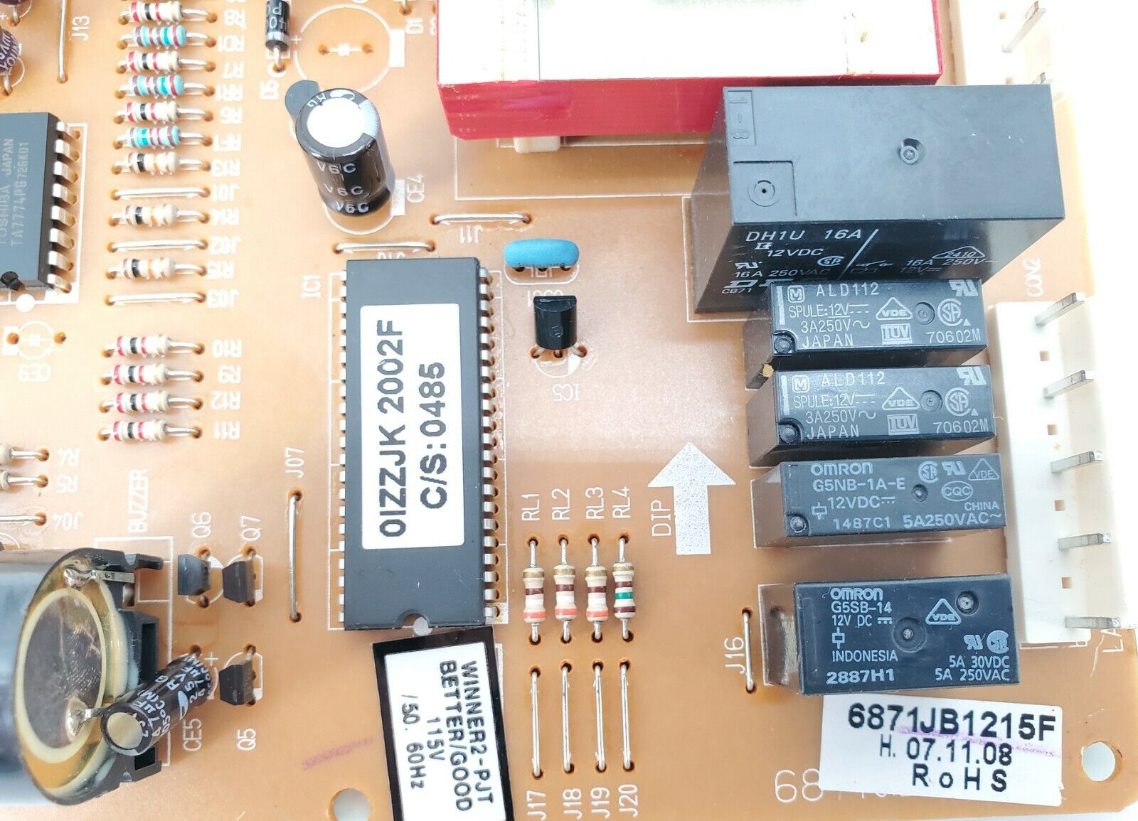 LG Refrigerator Control 6871JB1215F