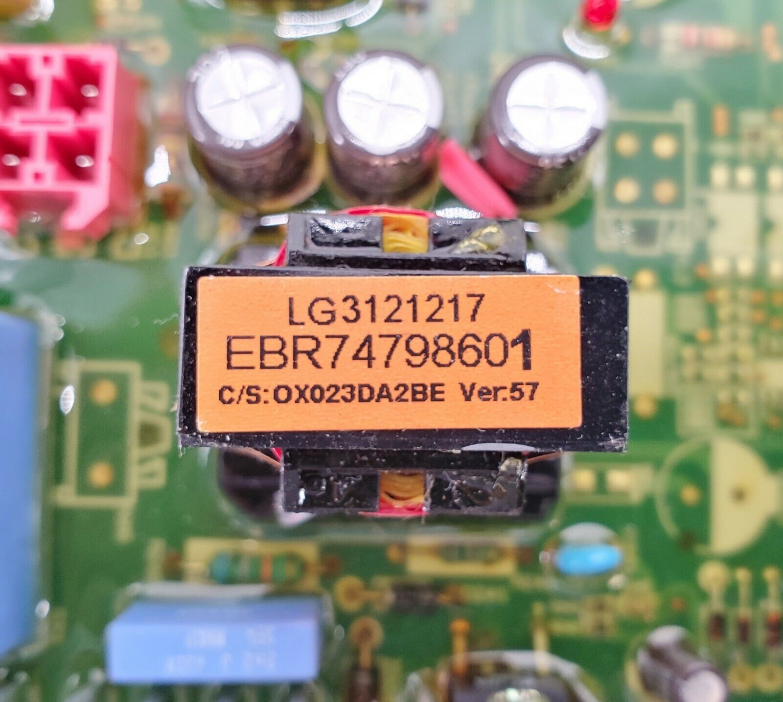 LG Washer Control  EBR74798601