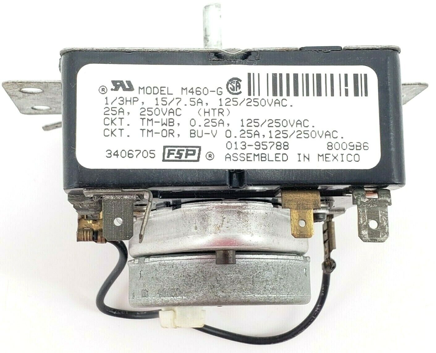 OEM Whirlpool Dryer Timer 3406705 Same Day Shipping & Lifetime Warranty