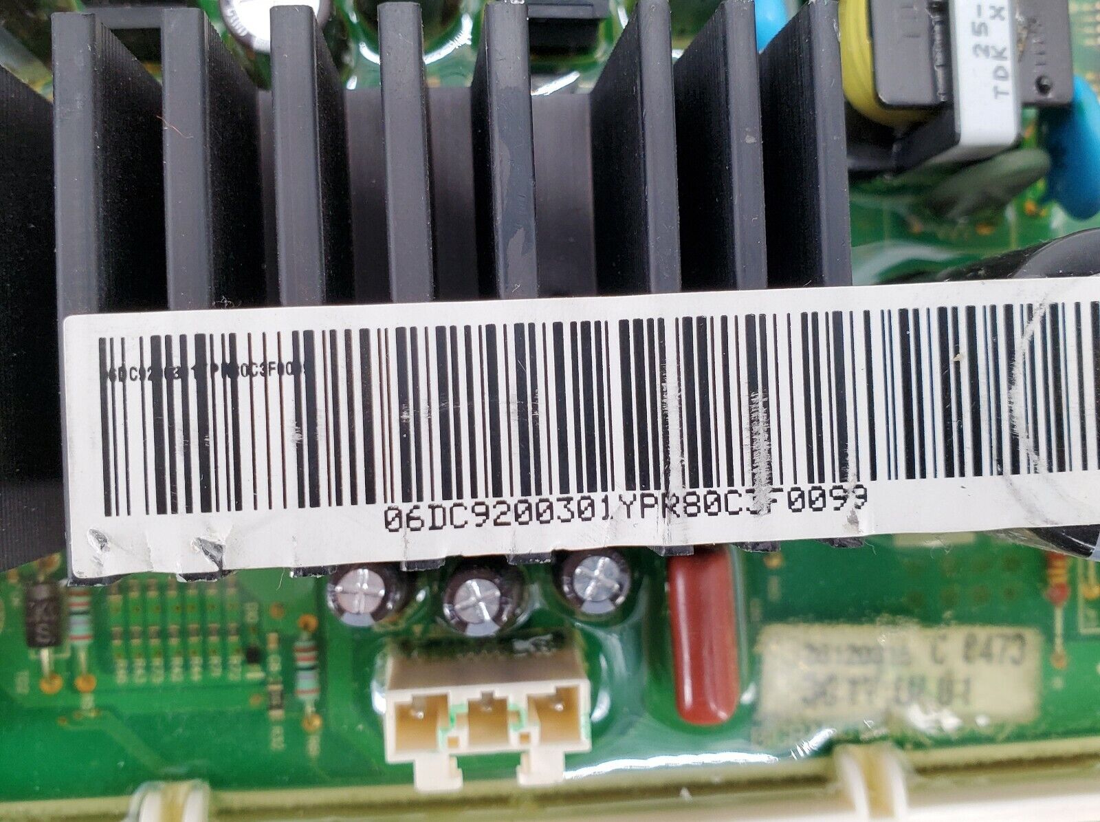 OEM  Samsung Washer Control DC92-00301Y