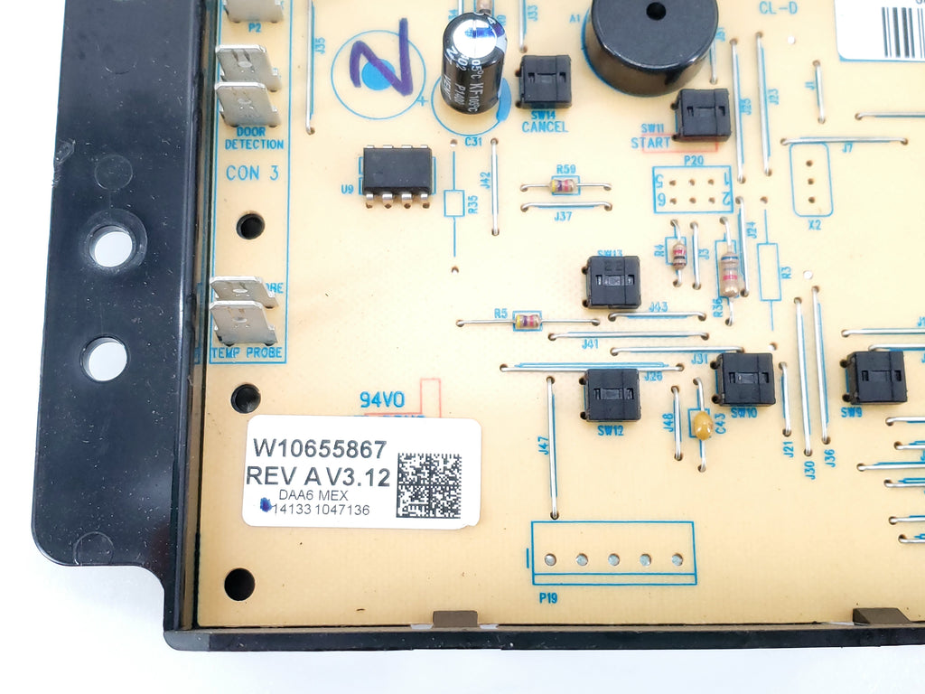 OEM  Whirlpool Range Control Board W10655867