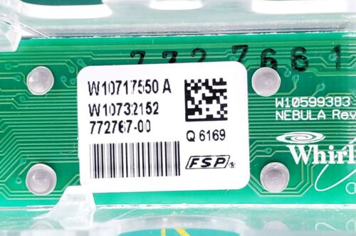 OEM  Whirlpool Dishwasher Control  W10732150