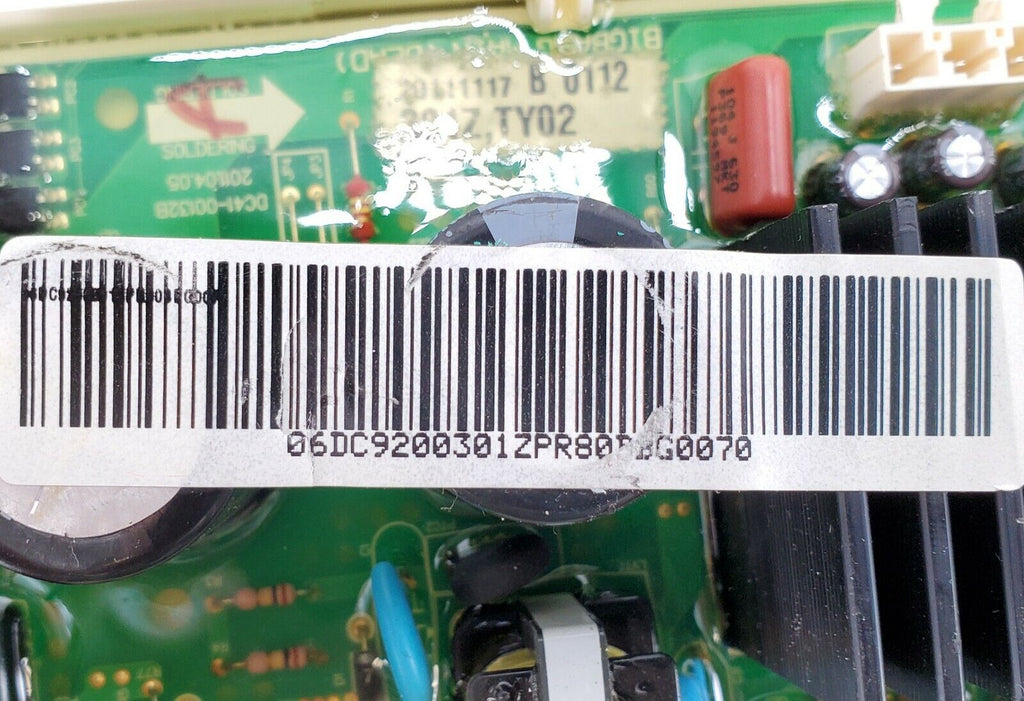 OEM Samsung Washer Control Board DC92-00301Z Same Day Ship & Lifetime Warranty