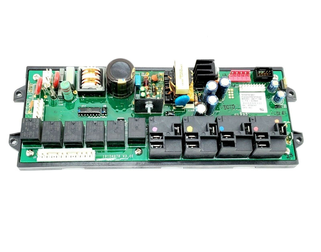 OEM  GE Range Control Board 191D5708G001