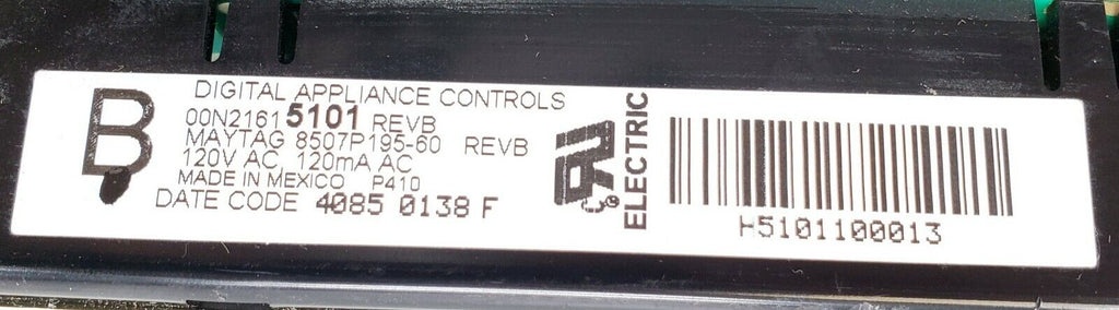 OEM  Amana Range Control 8507P195-60