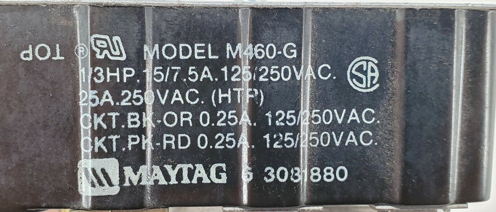 OEM Maytag Dryer Timer Assembly 63081880 Same Day Shipping & Lifetime Warranty