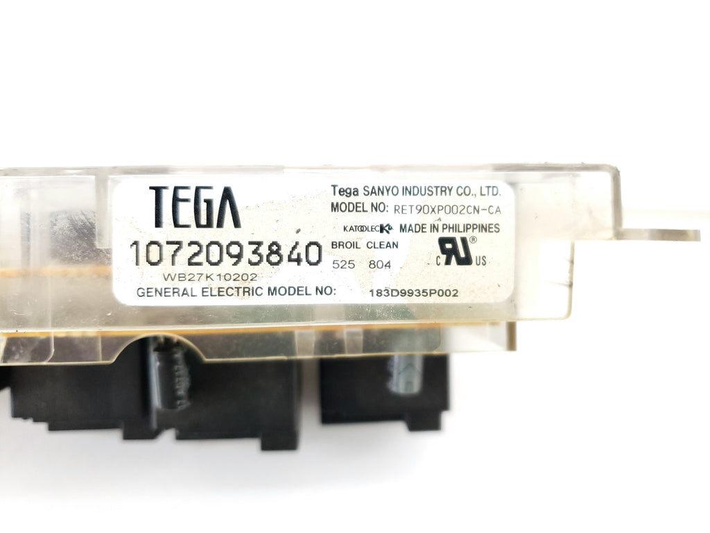 GE Range Control Board WB27K10202