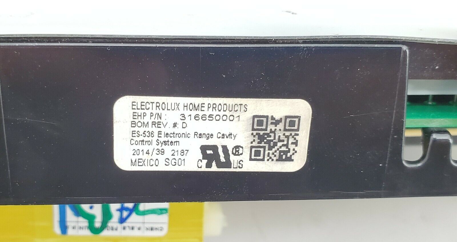 Kenmore Range Control 316650001