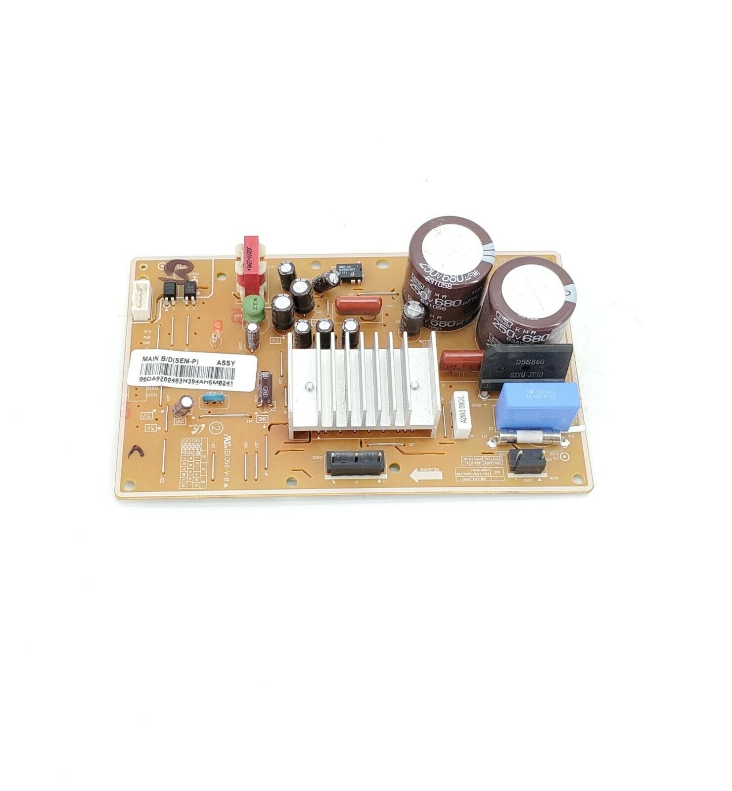 Samsung Refrigerator Control Board DA92-00483N