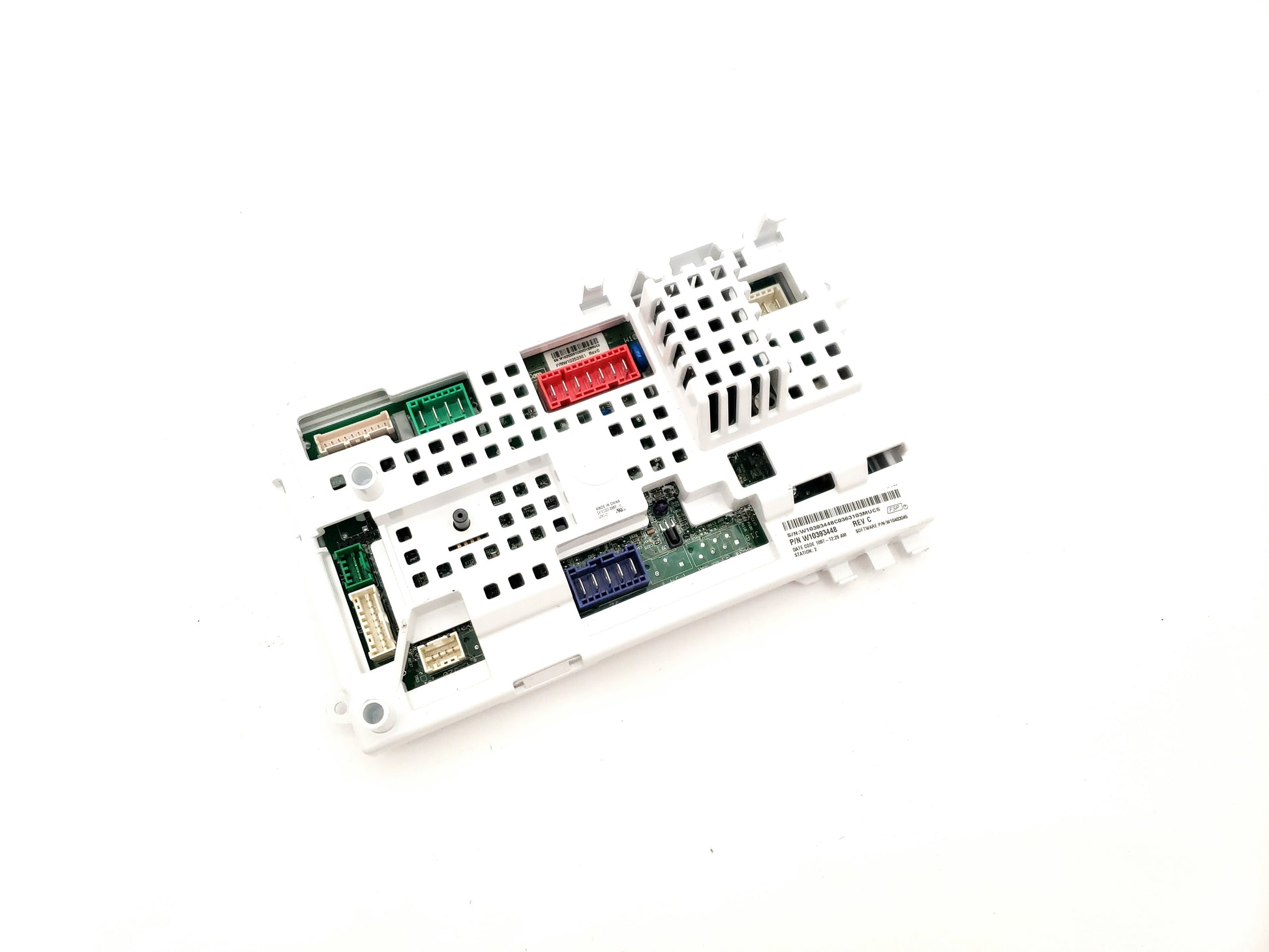 Whirlpool Washer Control W10393448