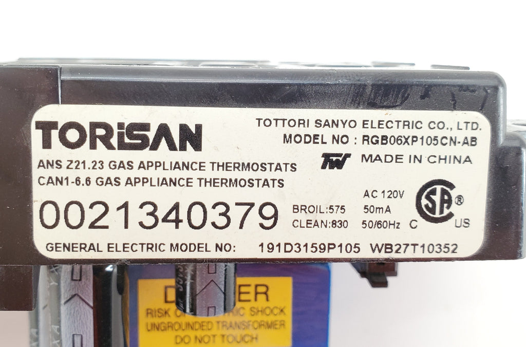 OEM  GE Range Control Board WB27T10352