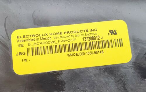 Frigidaire Washer Control 137208012