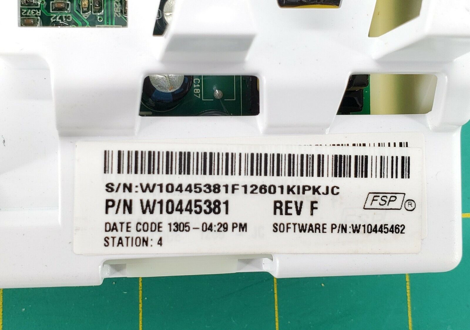 Kenmore Washer Control W10445381