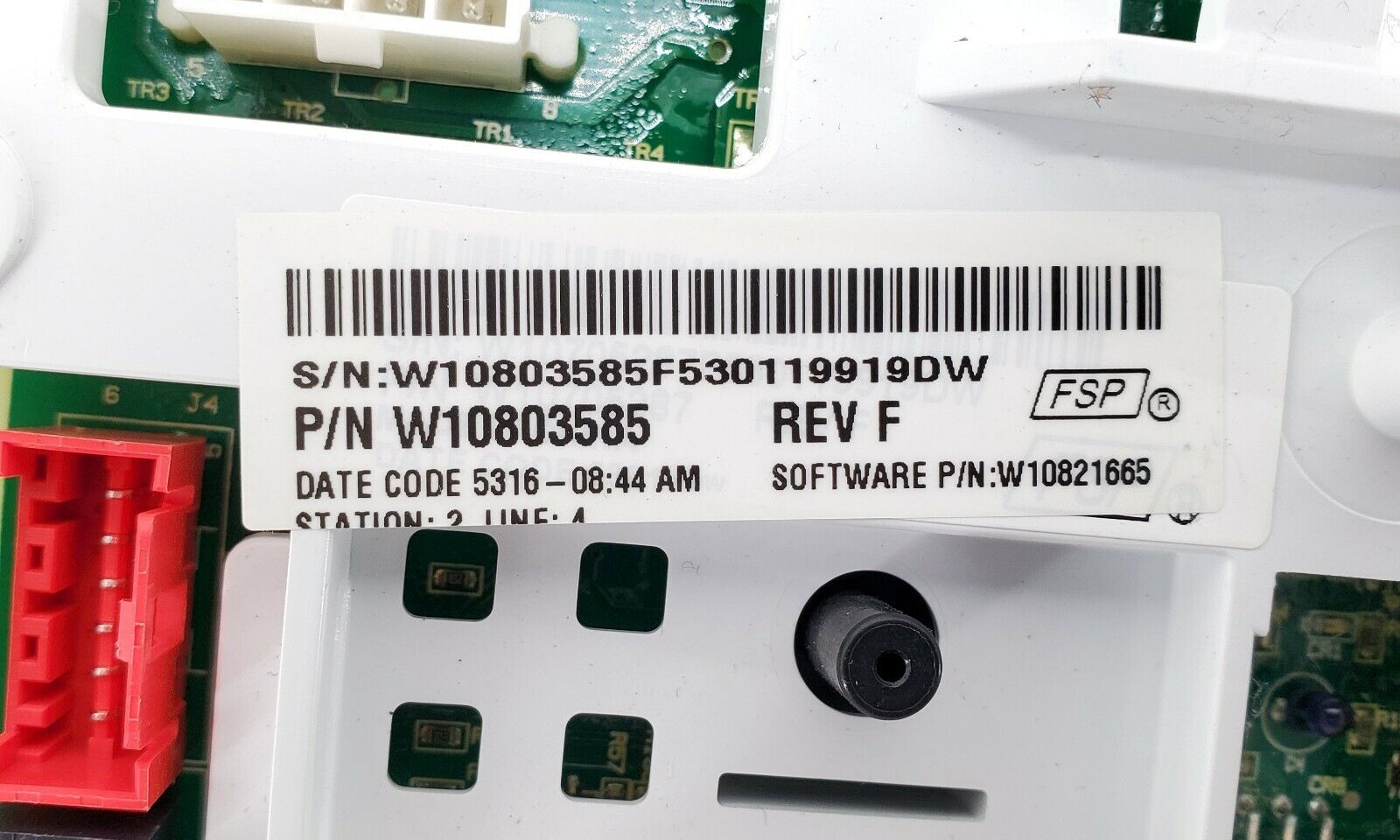 OEM  Kenmore Washer Control Board W10803585