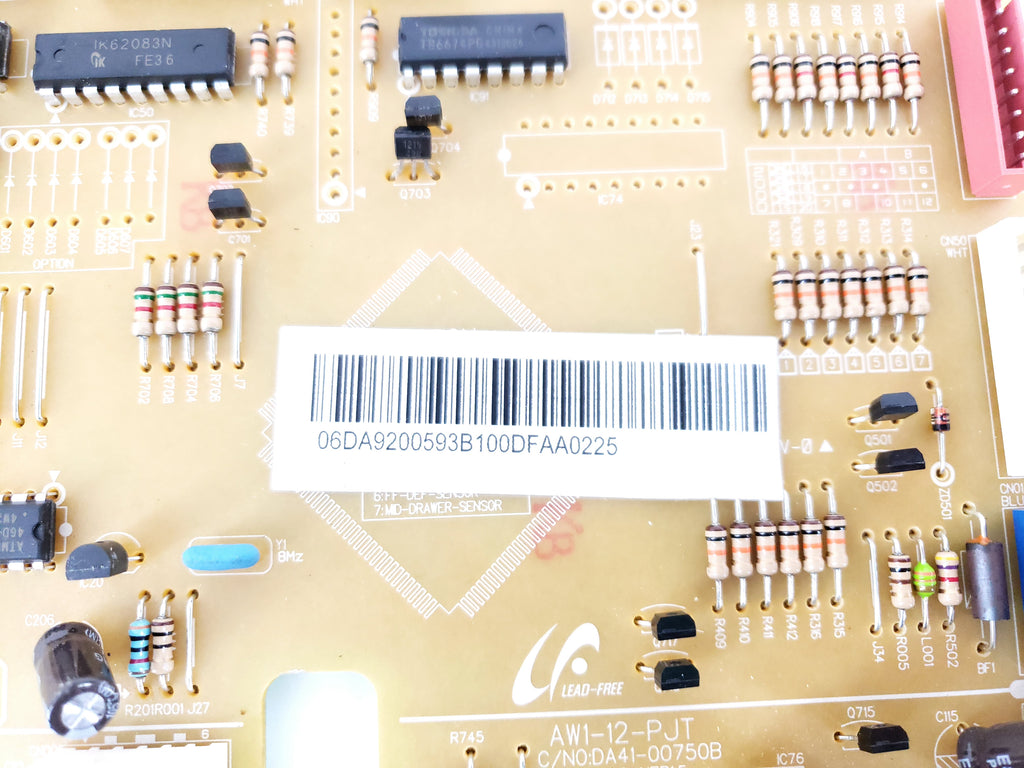 Samsung Refrigerator Control Board DA92-00593B