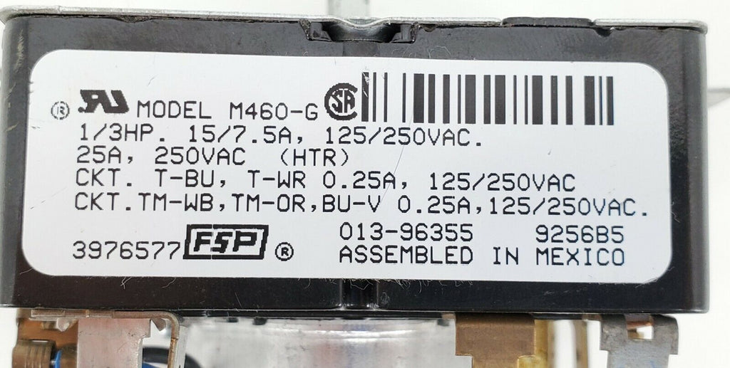 OEM Kenmore Sears Dryer Timer 3976577 Same Day Shipping & Lifetime Warranty