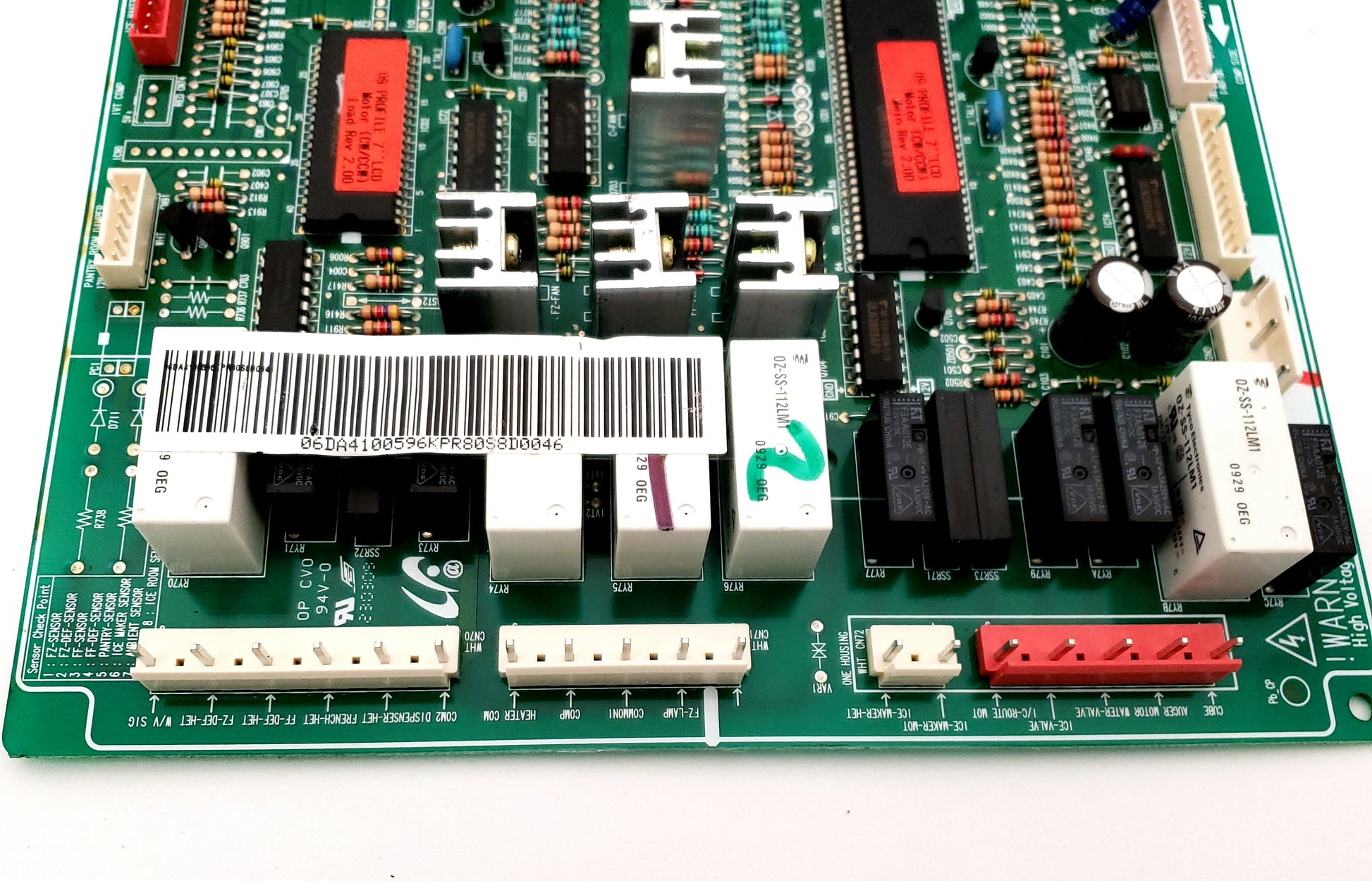 Samsung Refrigerator Control Board DA41-00596K