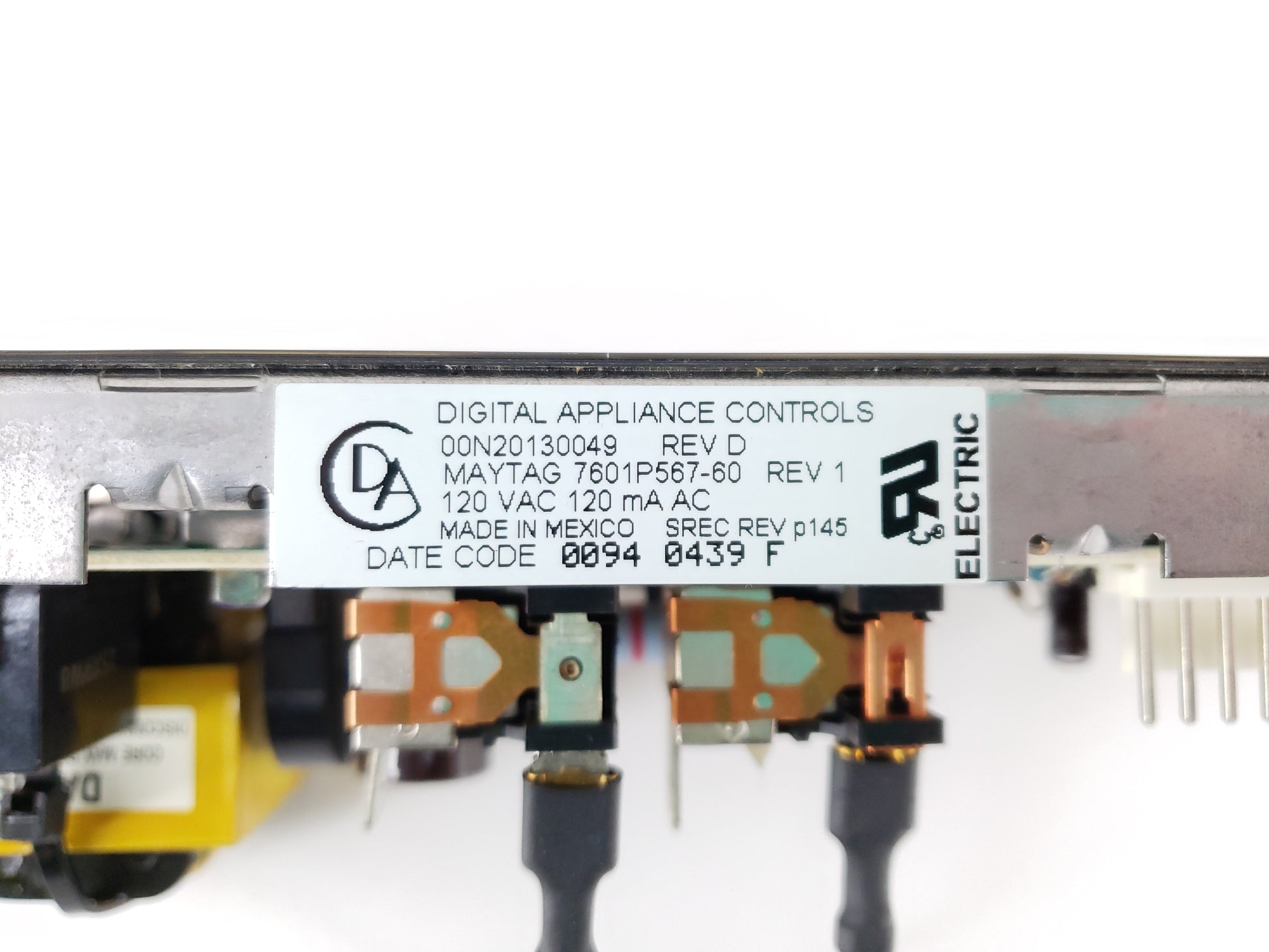 Maytag Range Control Board 7601P567-60