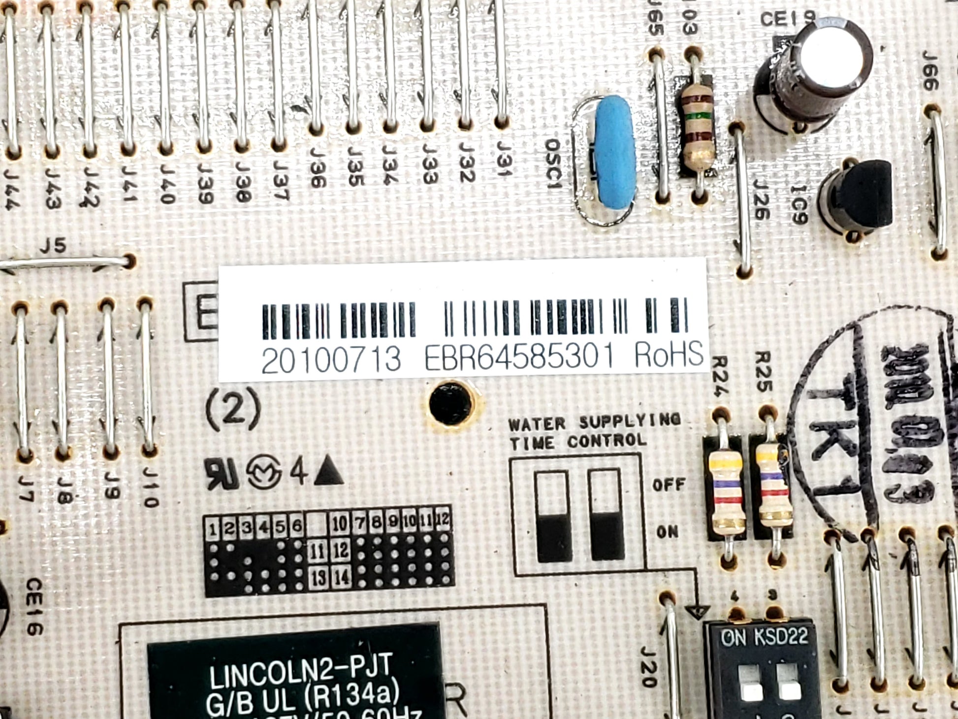 Kenmore Refrigerator Control Board EBR64585301