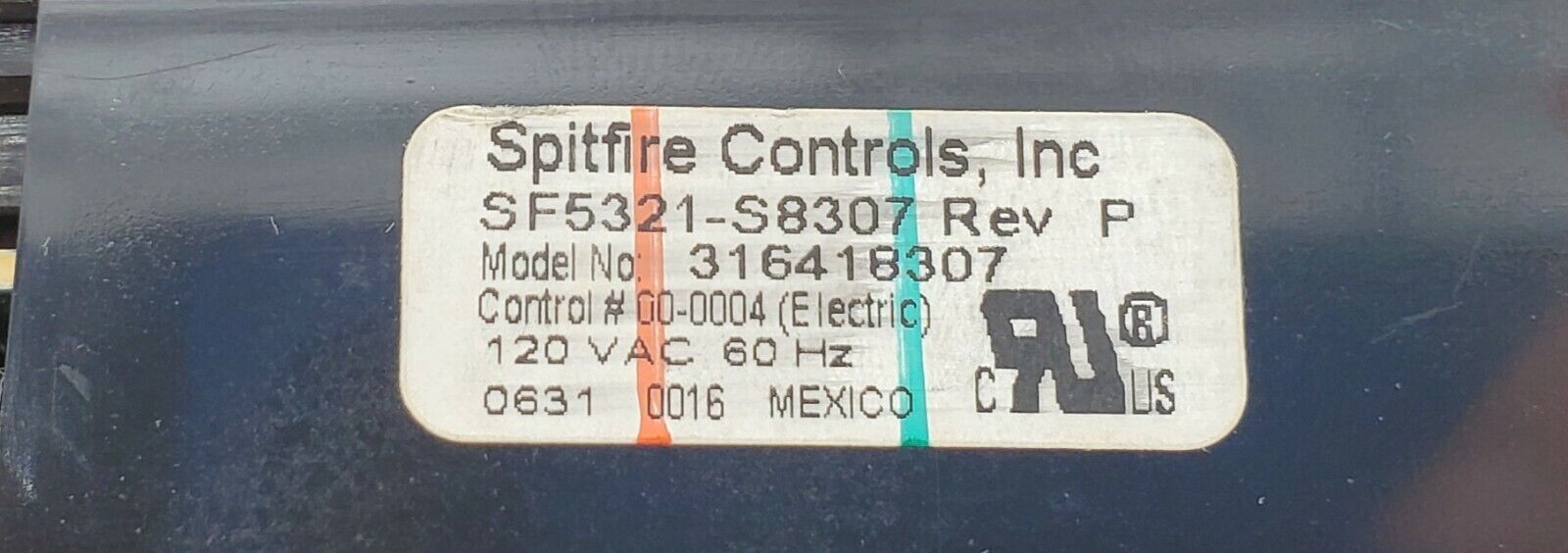 OEM  Kenmore Range Control 316418307