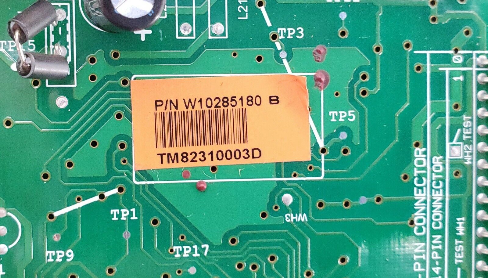 Kenmore Dishwasher Control W10285180