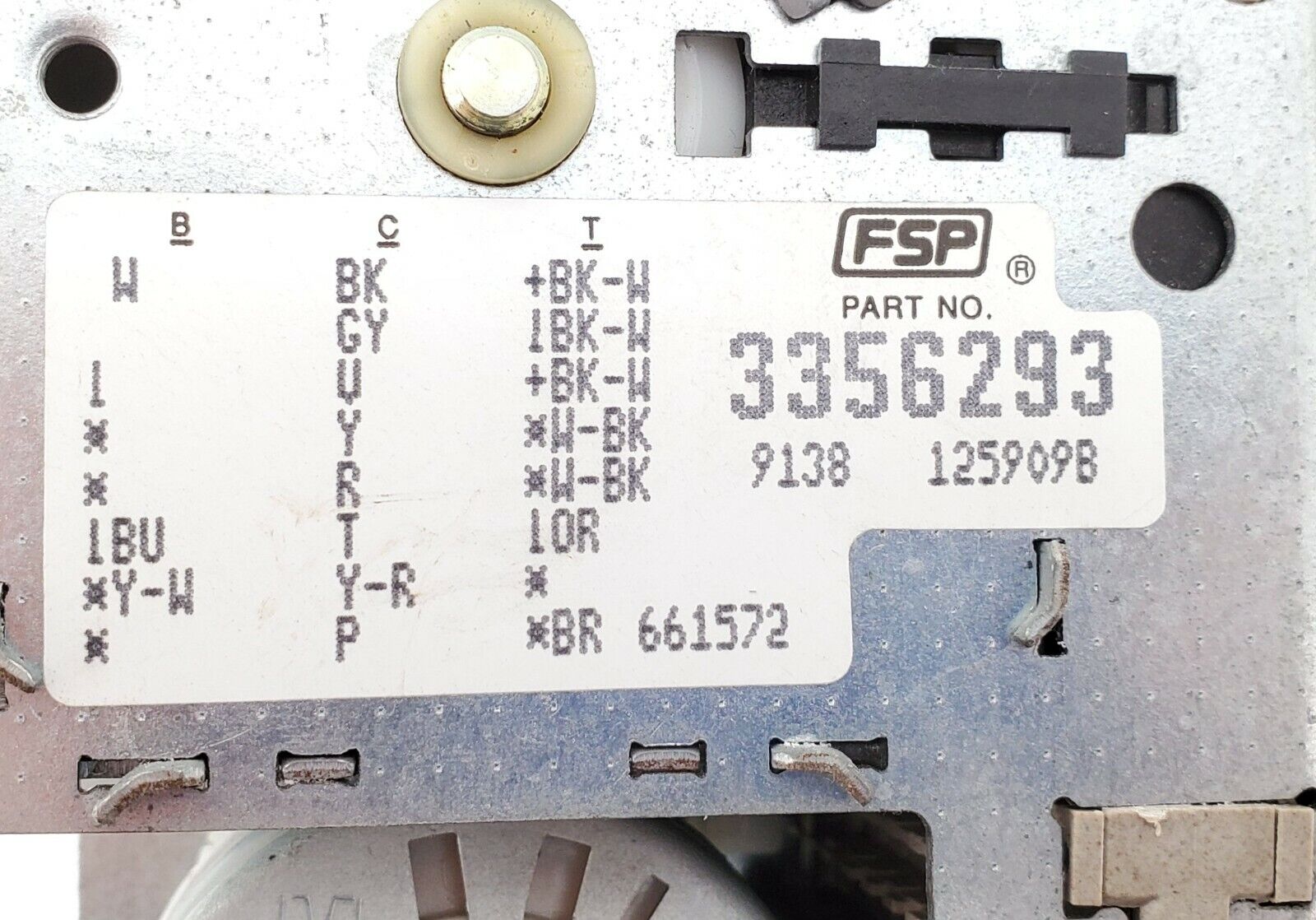 OEM  Kenmore Washer Timer 3356293